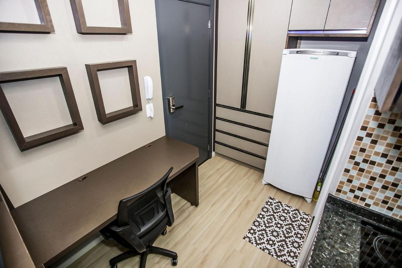 Studio Completo Com Escritorio - All1218 Curitiba Esterno foto